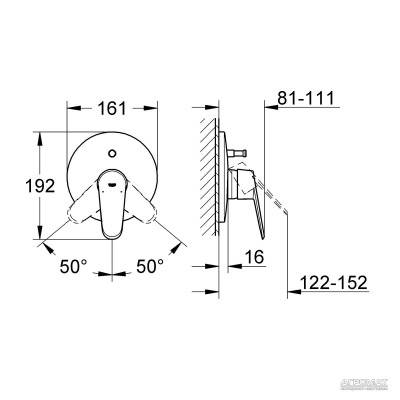 Будкрам купить EURODISC Cosmopolitan Смеситель для ванны EURODISC Cosmopolitan Смеситель для ванны 2