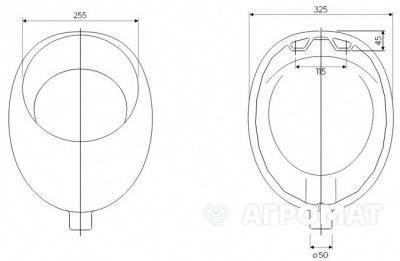 Будкрам купить NOVA TOP PICO Уринал NOVA TOP PICO Уринал 2