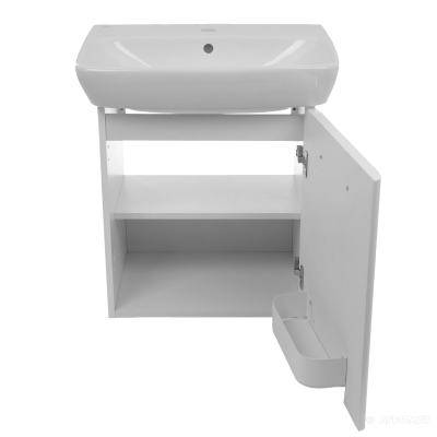 Будкрам купити NOVA PRO Комплект: шафка для умивальника білий глянець +умивальник 60cм  прямокутний NOVA PRO Комплект: шафка для умивальника білий глянець +умивальник 60cм  прямокутний 3