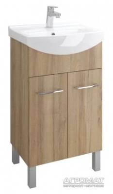 Будкрам купить СЕТ OLIVIA CERSANIA тумба раковина 60 орех 