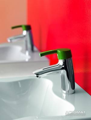 Будкрам купити Flora Kids Змішувач д/раковини, червоний/хром Flora Kids Змішувач д/раковини, червоний/хром 2