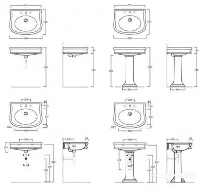 Будкрам купити Lante Раковина - 70 на 3 отв., біла Lante Раковина - 70 на 3 отв., біла 4