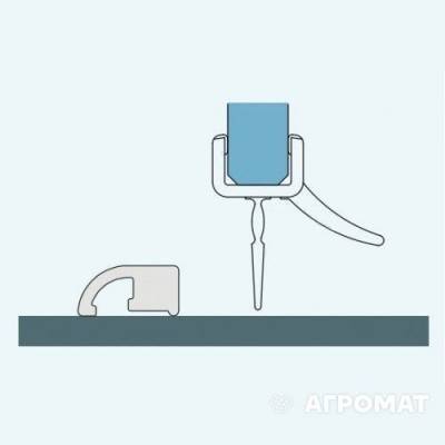 Будкрам купити Solino порогова планка для душових кабін 1/4 круга