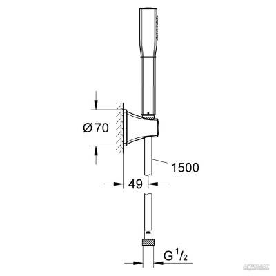 Будкрам купити Grandera Душовий набір Grandera Душовий набір 2