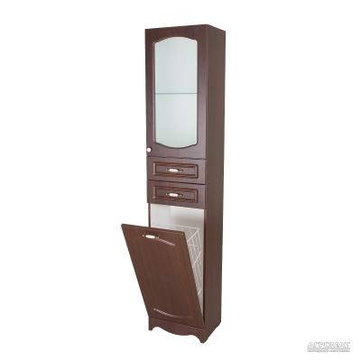 Будкрам купити 12120 КЛАСІК Пенал-40 R правий, з кошиком для білизни, горіх італійський