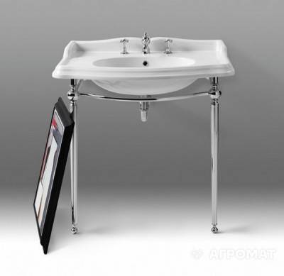 Будкрам купити - Arcade Раковина  1050 мм на 3 отв., біла - Arcade Раковина  1050 мм на 3 отв., біла 2