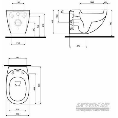 Будкрам купити  EGO Кришка для унітазу  EGO Кришка для унітазу 2