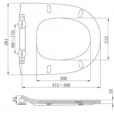 Будкрам купити FRESH Кришка супер-тонка quick-fix soft-close для 3110121/3120121 FRESH Кришка супер-тонка quick-fix soft-close для 3110121/3120121 2