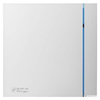 Будкрам купити SILENT-100 CZ DESIGN (230V 50)   витяжний вентилятор, колір білий