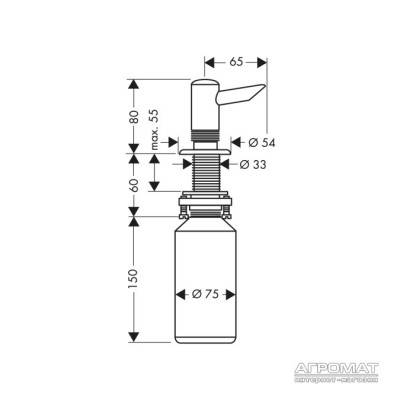 Будкрам купити Дозатор врізний Дозатор врізний 2