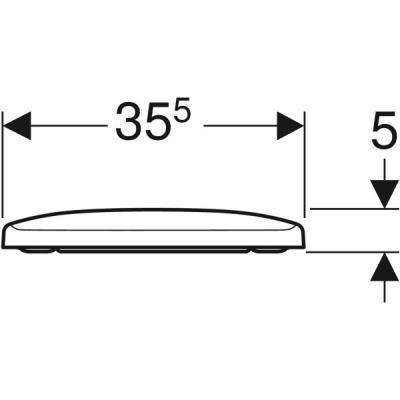 Будкрам купити Selnova Square Сидіння з кришкою, білого кольору, швидкоз'ємні кріплення, SoftClose, шарніри- латунь хромована Selnova Square Сидіння з кришкою, білого кольору, швидкоз'ємні кріплення, SoftClose, шарніри- латунь хромована 4