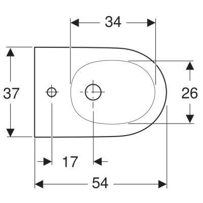 Будкрам купити Підвісне біде ONE, прих.кріплення, захисне покриття KeraTect: в комплекті зі звукоізолюючою прокладкою, прихований перелив (CLOU), накладка на злив.отвір хром, колір білий глянець Підвісне біде ONE, прих.кріплення, захисне покриття KeraTect: в комплекті зі звукоізолюючою прокладкою, прихований перелив (CLOU), накладка на злив.отвір хром, колір білий глянець 3