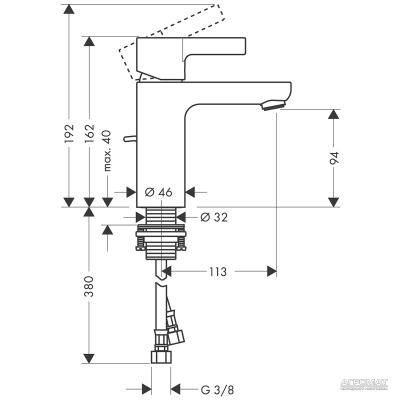 Будкрам купить Metris S Смеситель для раковины Metris S Смеситель для раковины 2