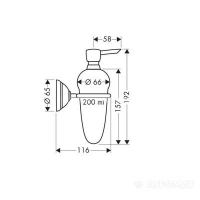 Будкрам купити Carlton Дозатор д/рідкого мила Carlton Дозатор д/рідкого мила 2