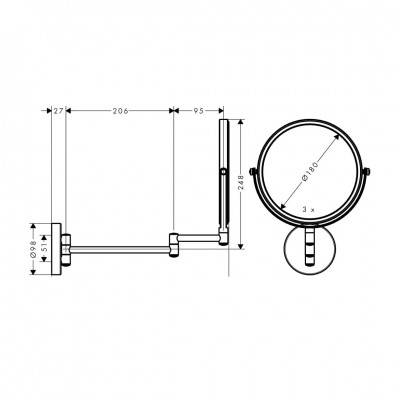 Будкрам купити Logis Universal Дзеркало косметичне Logis Universal Дзеркало косметичне 2