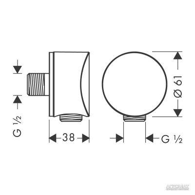 Будкрам купити Fixfit S Шлангове підключення Fixfit S Шлангове підключення 2