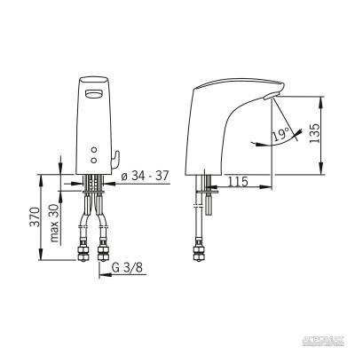 Будкрам купить Electra Смеситель для раковины Electra Смеситель для раковины 2