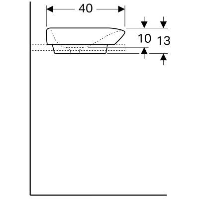Будкрам купить myDay Умывальник 60 см, встр. в столешницу, с крышкой сливного клапана, с защ. покрытием Keratect, цвет белый глянец myDay Умывальник 60 см, встр. в столешницу, с крышкой сливного клапана, с защ. покрытием Keratect, цвет белый глянец 2