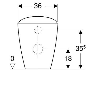 Будкрам купити Citterio Унітаз підлоговий Rimfree, 6 л, горизонтальний випуск, із зах.покриттям KeraTect, колір білий глянець Citterio Унітаз підлоговий Rimfree, 6 л, горизонтальний випуск, із зах.покриттям KeraTect, колір білий глянець 4