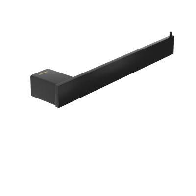 Будкрам купить Помпеи Держатель для полотенец 265 мм, нержавеющая сталь, черный мат.