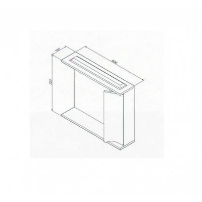 Будкрам купить LIKE зеркальный шкафчик 80 см. права, венге белый LIKE зеркальный шкафчик 80 см. права, венге белый 3