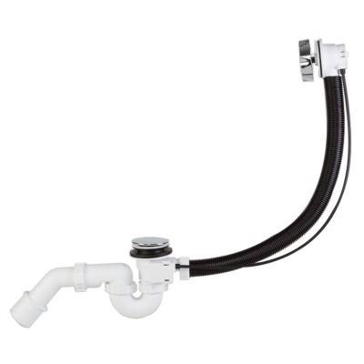 Будкрам купити Сифон для ванни (автомат), довжина 830 мм, видимі елементи хром глянець