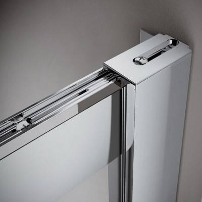 Будкрам купити Valea бічна стінка 900мм,хром/прозоре скло Valea бічна стінка 900мм,хром/прозоре скло 2