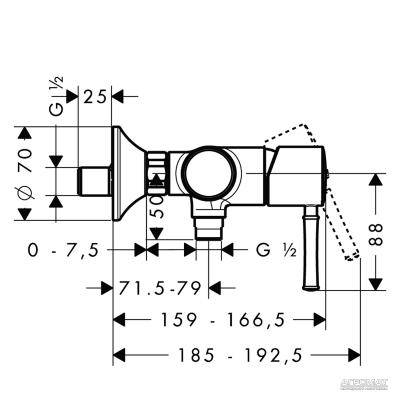 Будкрам купити Talis Classic Змішувач д/душа Talis Classic Змішувач д/душа 2
