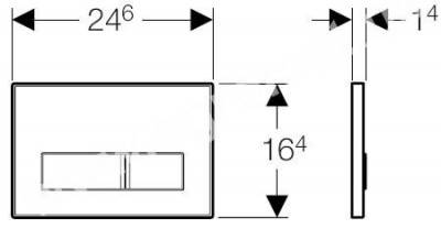 Будкрам купити Sigma50 клавіша змиву Sigma50 клавіша змиву 2