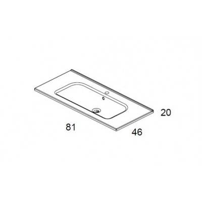 Будкрам купити SLIM Раковина-81 SLIM Раковина-81 2