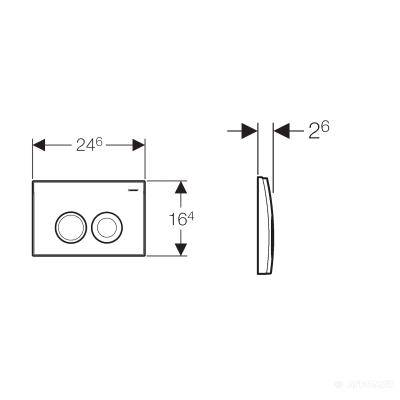 Будкрам купити Delta21 клавіша, біл. Delta21 клавіша, біл. 2