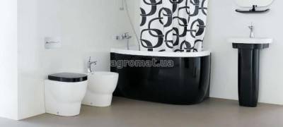 Будкрам купити MIMO Кришка soft close, біл/чорн. MIMO Кришка soft close, біл/чорн. 2