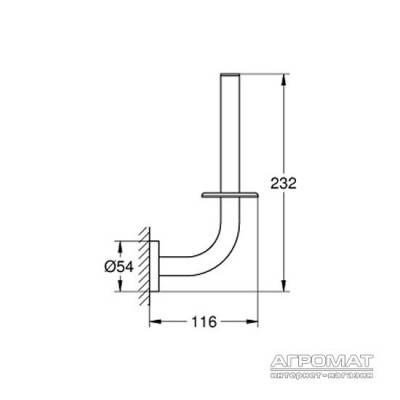 Будкрам купить Essentials Держатель т.бумаги Essentials Держатель т.бумаги 2