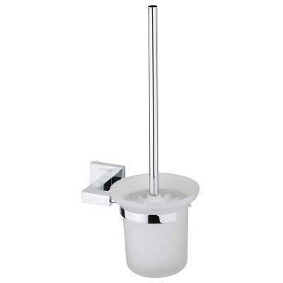 Будкрам купить QUADRO Щетка д/унитаза, хром, стекло (  держатель, стакан) (1уп)