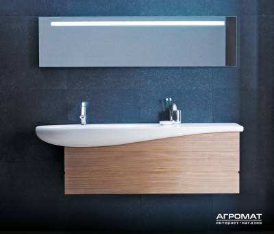 Будкрам купити Alessi ONE Дзеркало з підсвіткою 1600 x 400 мм Alessi ONE Дзеркало з підсвіткою 1600 x 400 мм 3