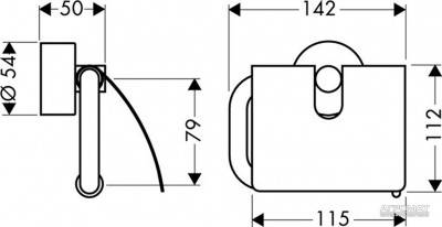 Будкрам купити Uno Тримач паперу Uno Тримач паперу 2