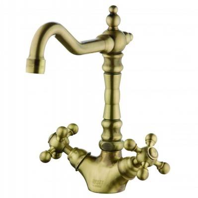 Будкрам купить Charlestone Смеситель для раковины высокий бронза