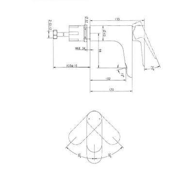 Будкрам купить VINTAGE 2.0 Смеситель для раковины с дон. кл. VINTAGE 2.0 Смеситель для раковины с дон. кл. 2