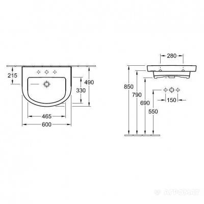 Будкрам купити SUBWAY 2.0. Раковина SUBWAY 2.0. Раковина 2