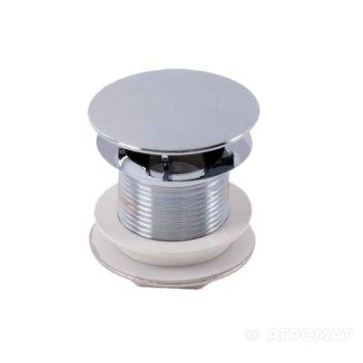 Будкрам купить Донный клапан с крышкой, 1 1/4х50, хромированный