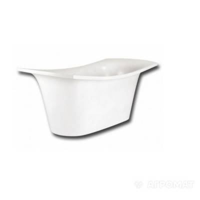 Будкрам купить VABEL/00 BEL CANTO Ванна из каменной массы 180x85, белый SIFVBELM/H Слив-перелив “click-clack” металл, хром
