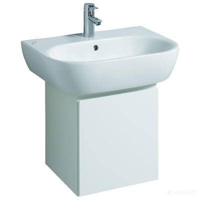 Будкрам купити 4U Шафка під умивальник 400x465x388 мм, корпус: білий, фасад: білий, матовий