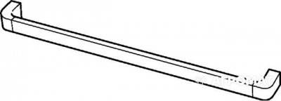 Будкрам купить Silk Держатель для полотенец 430 (451х69х28мм), хромированный Silk Держатель для полотенец 430 (451х69х28мм), хромированный 2