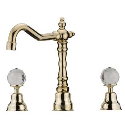 Будкрам купить Charlestone Смеситель для раковины врезн. на 3 отв., бронза