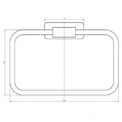 Будкрам купить UNIQUE Кольцо для полотенец, хром UNIQUE Кольцо для полотенец, хром 2