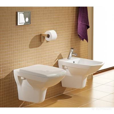 Будкрам купить CARINA Унитаз подвесной без крышки, белый CARINA Унитаз подвесной без крышки, белый 2