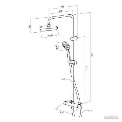 Будкрам купить Sense Душевая система Sense Душевая система 2