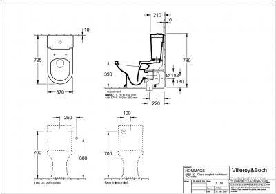Будкрам купити HOMMAGE Бачок HOMMAGE Бачок 2