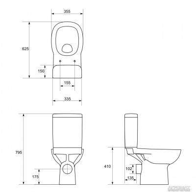 Будкрам купить FACILE 011 3/6л Компакт 71 крышка lift FACILE 011 3/6л Компакт 71 крышка lift 3