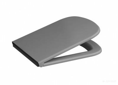 Будкрам купить COLOUR Крышка дюропластовая soft close серая для унитаза COLOUR COLOUR Крышка дюропластовая soft close серая для унитаза COLOUR 3